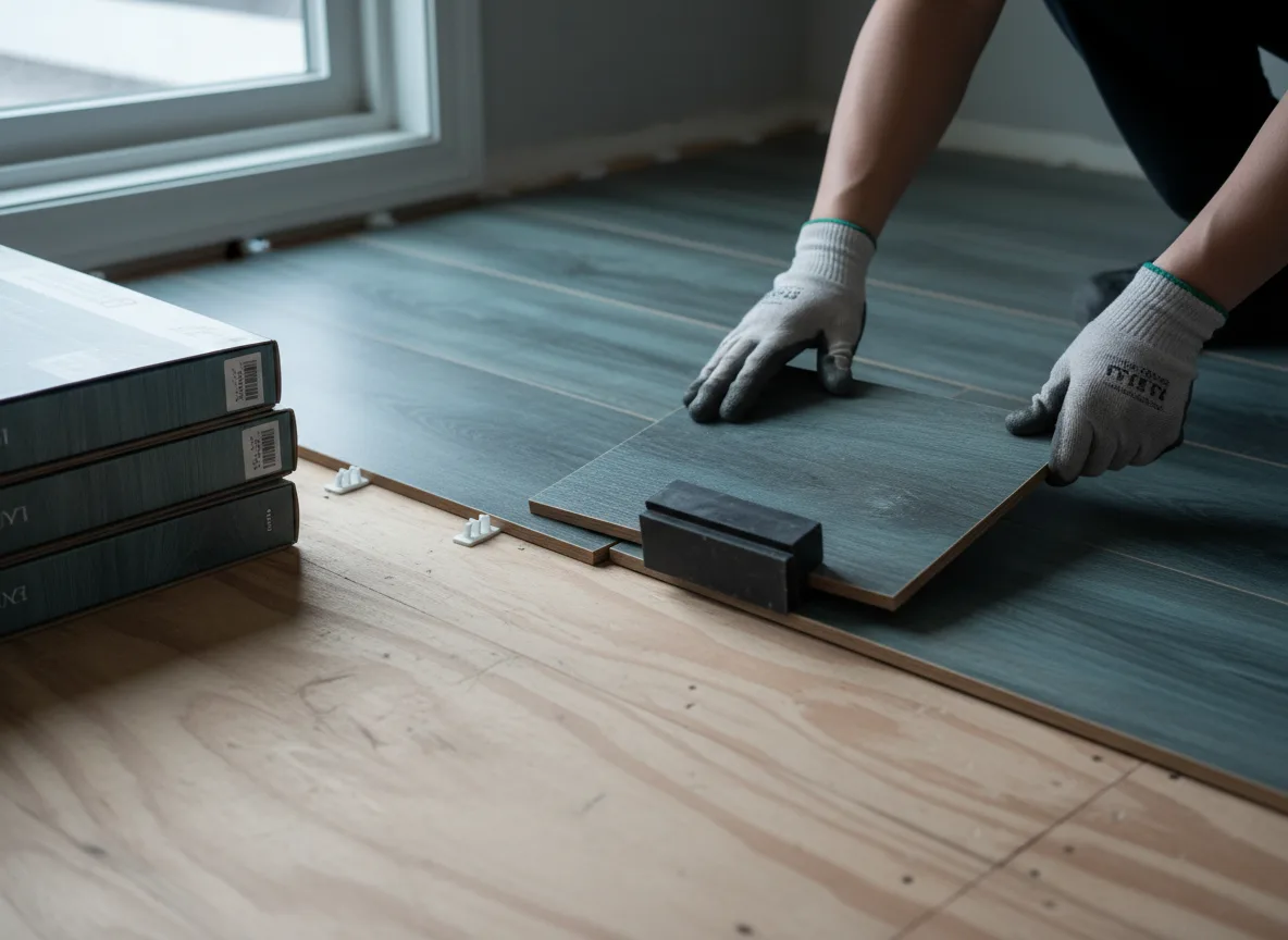 Luxury Vinyl Plank Installation company in China Village, ME